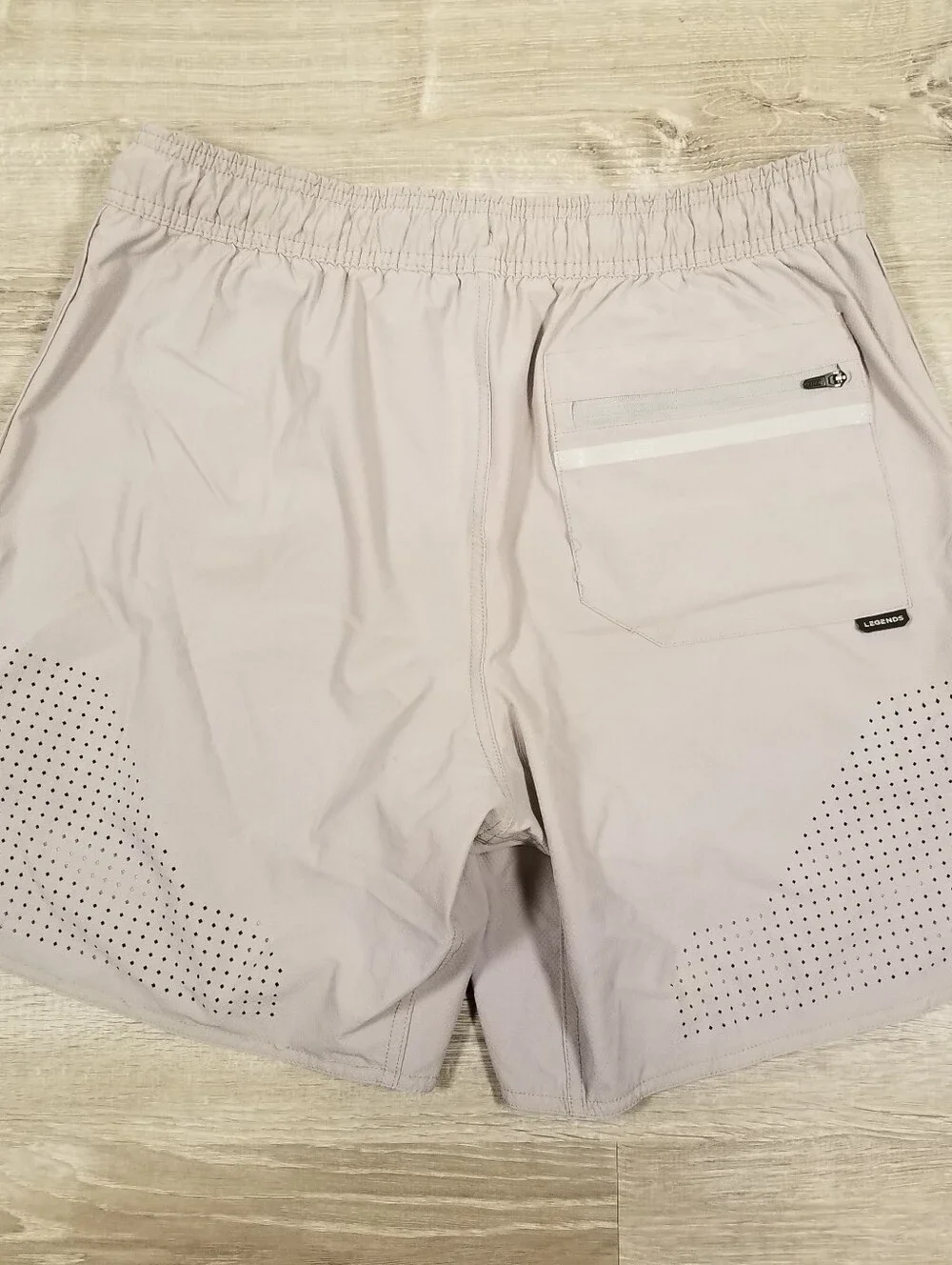 Legends Luka HD Shorts Mens Medium Gray Lined 7” Athletic Performance Gym
